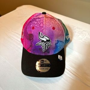 Minnesota Vikings Crucial Catch Intercept Cancer Cap